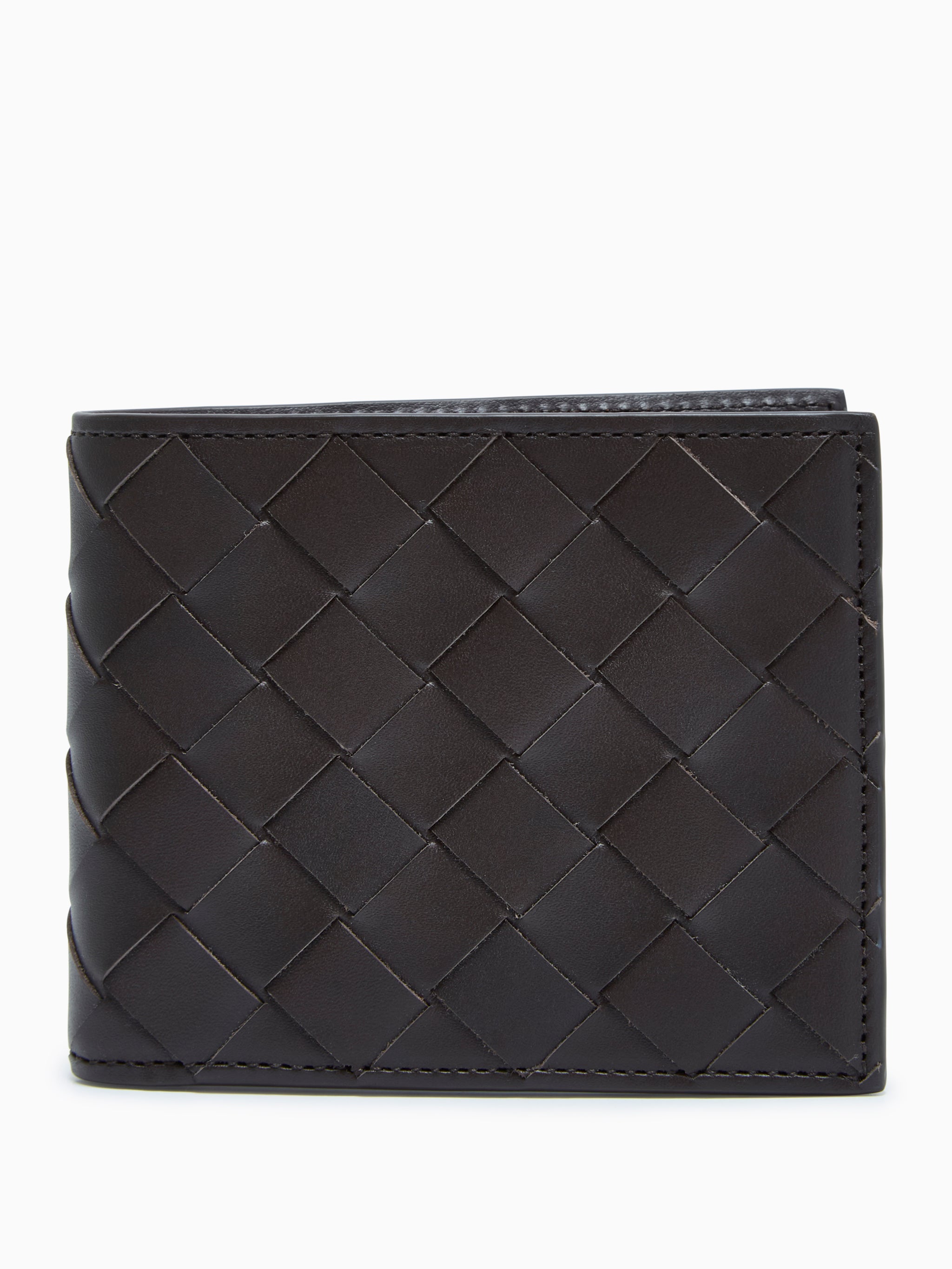 Bi-Fold Intrecciato wallet