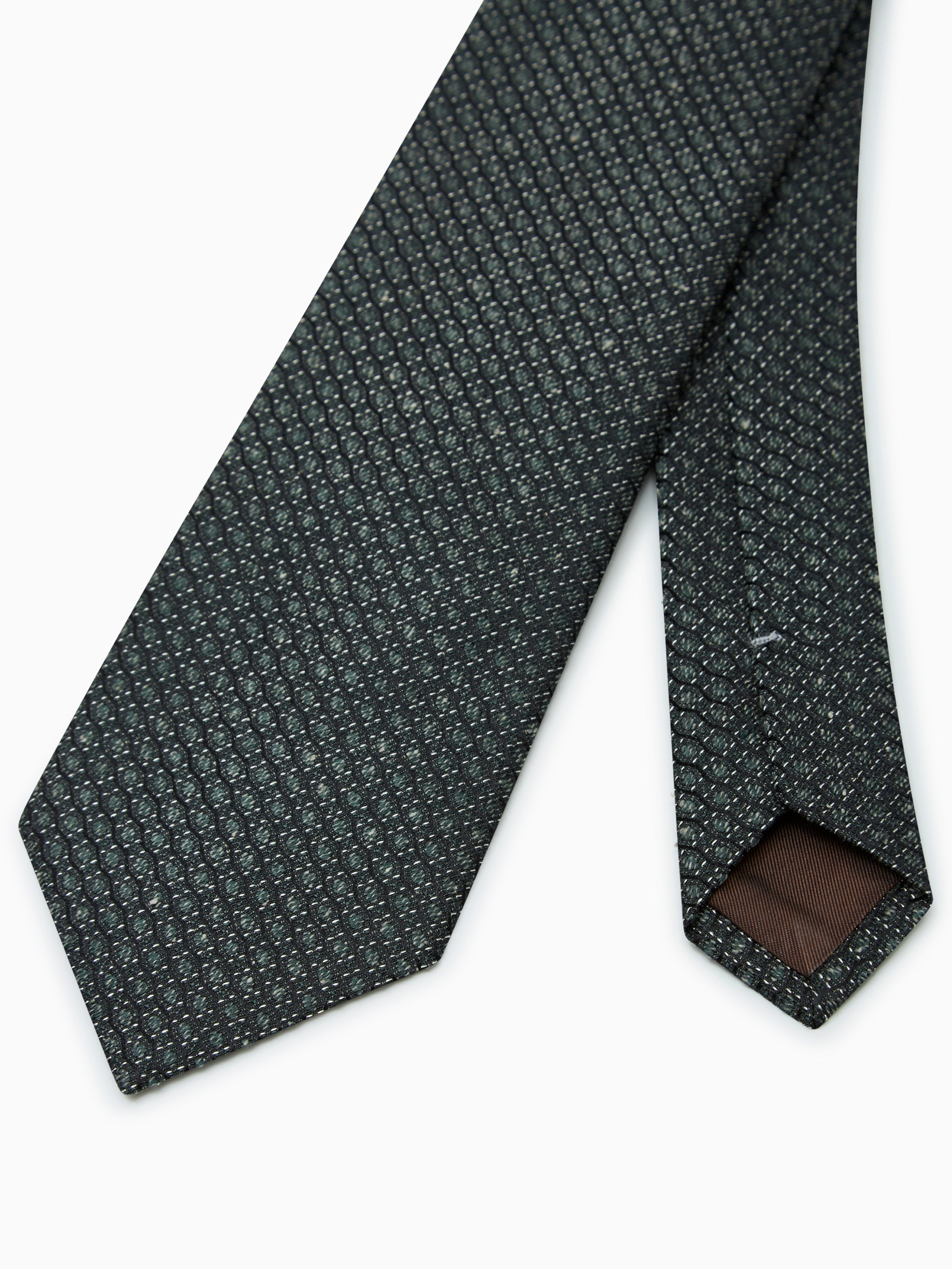 Jacquard-print tie