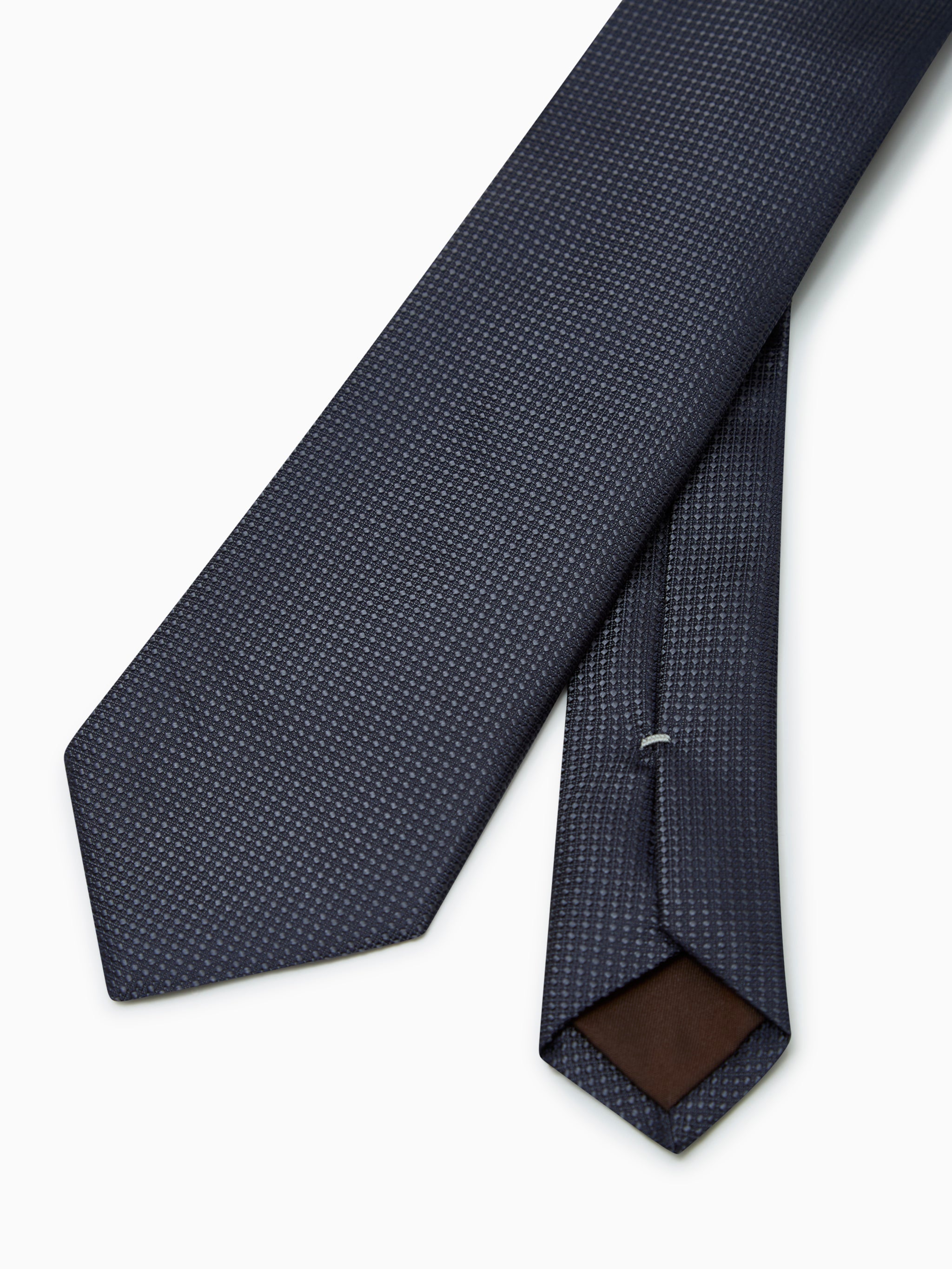 Corbata con estampado jacquard