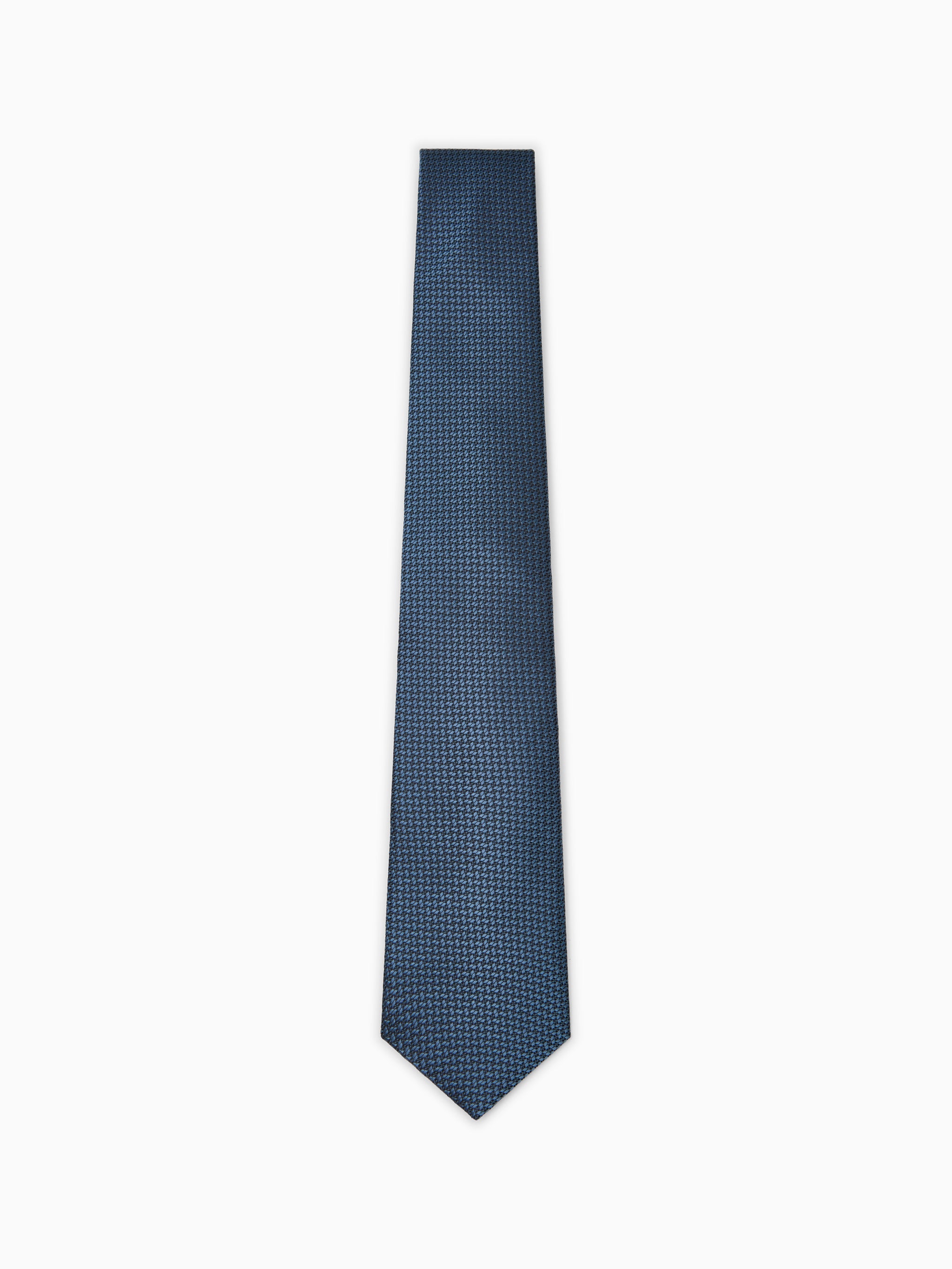 Jacquard-print tie