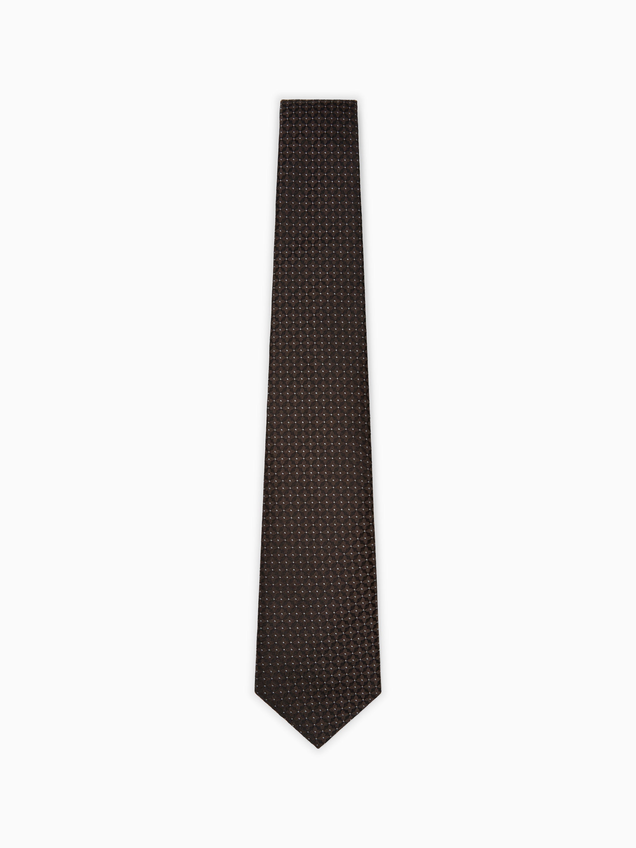 Corbata con estampado jacquard