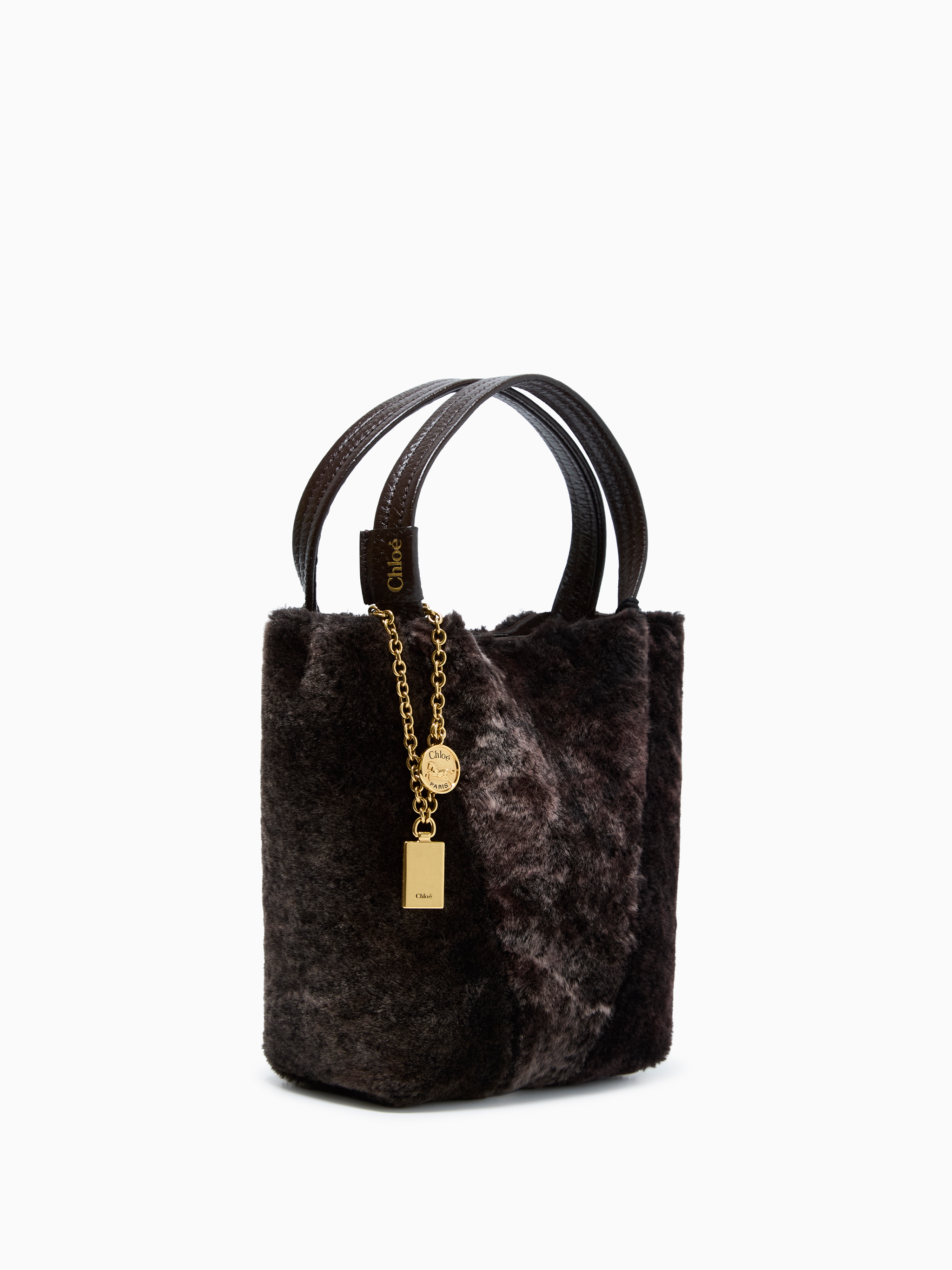 Bolso Spin shearling pequeño