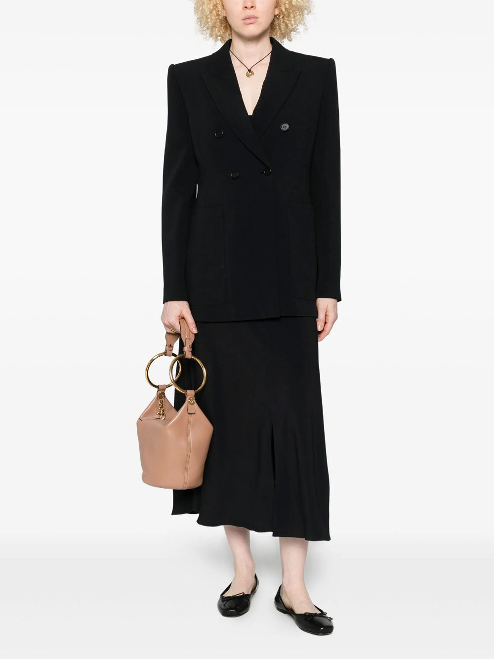 Double-breasted tailored jacket