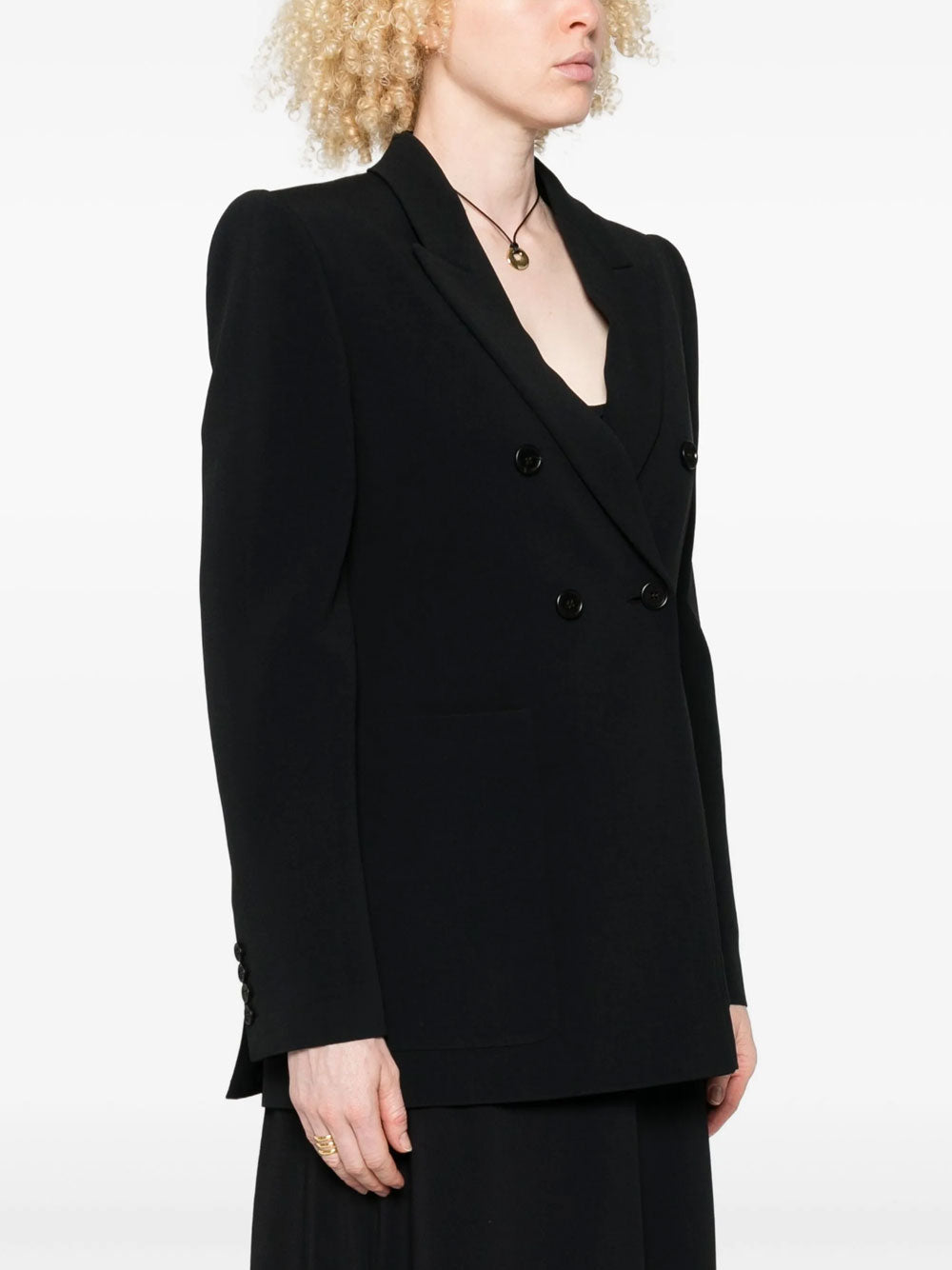 Double-breasted tailored jacket