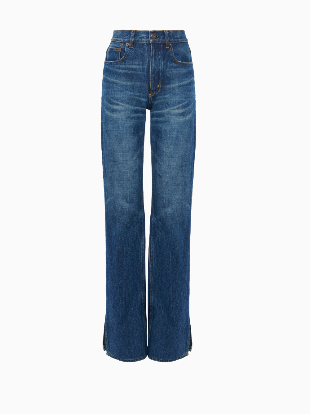 Straight-leg jeans