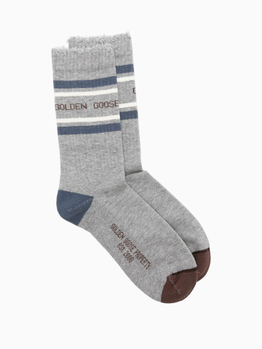 Two-coloured socks