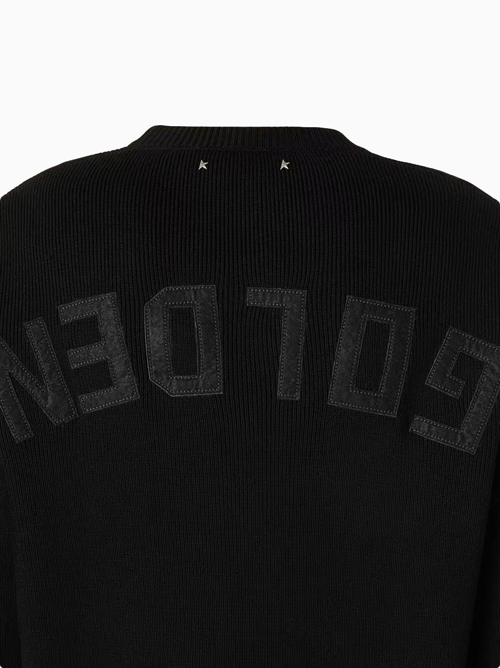 Black logo sweater