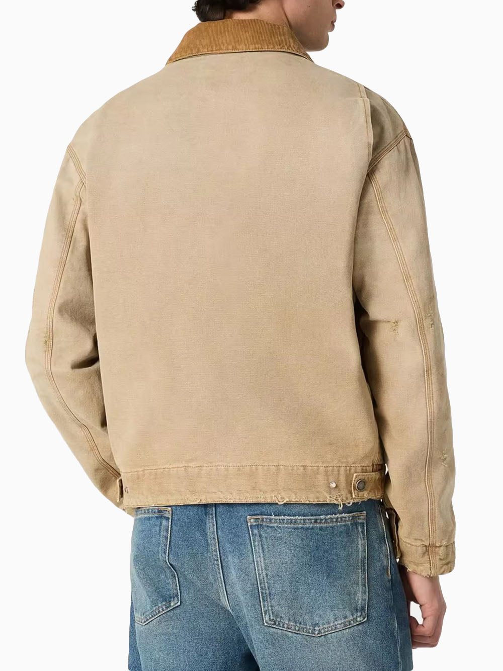 Chaqueta reversible cuadros
