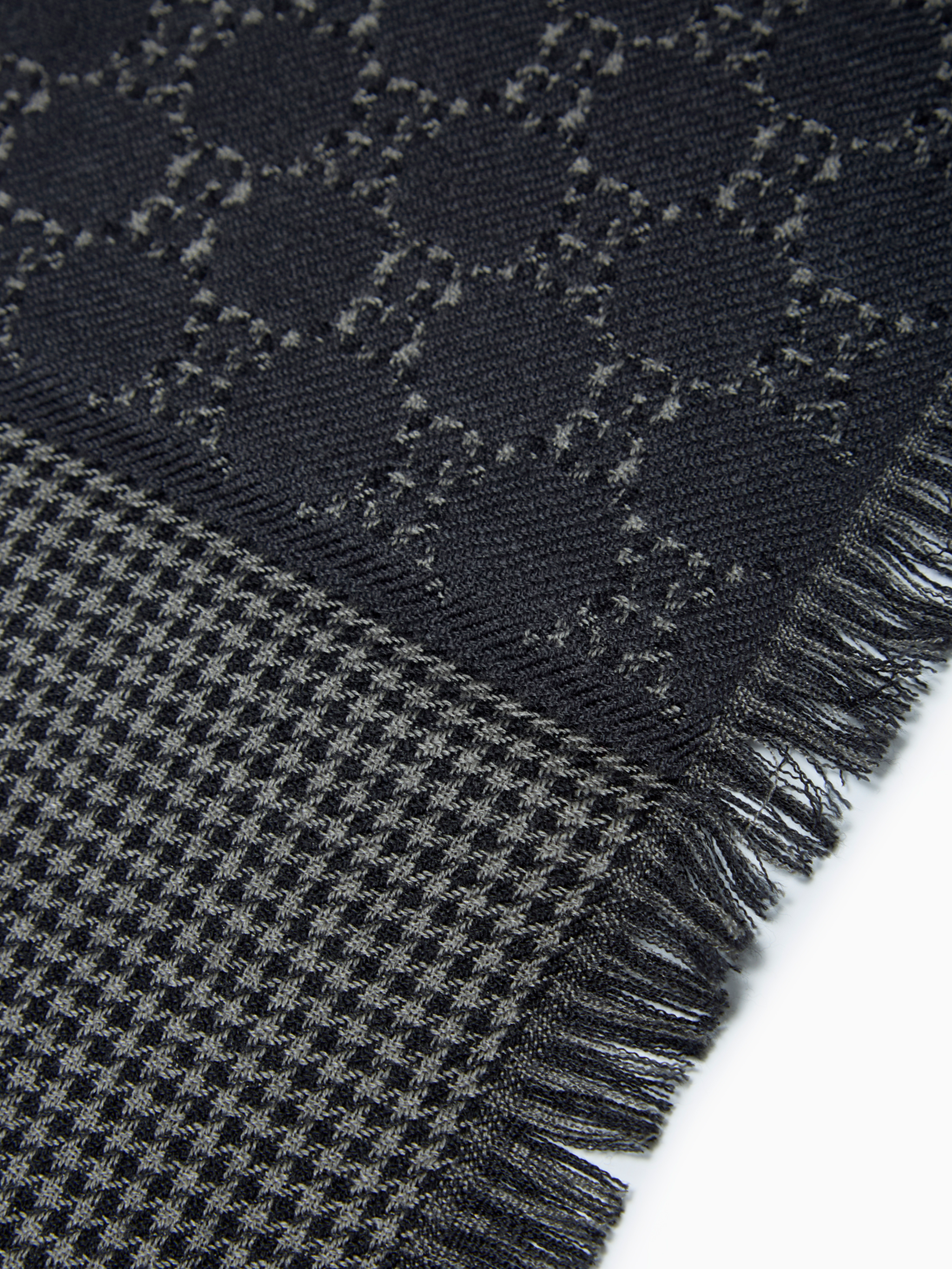 GG pied de poule shawl