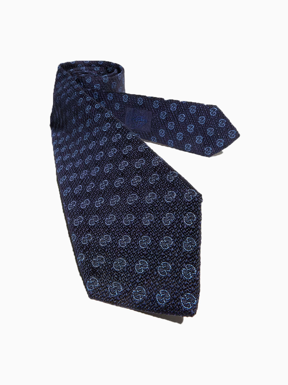 Corbata de seda GG
