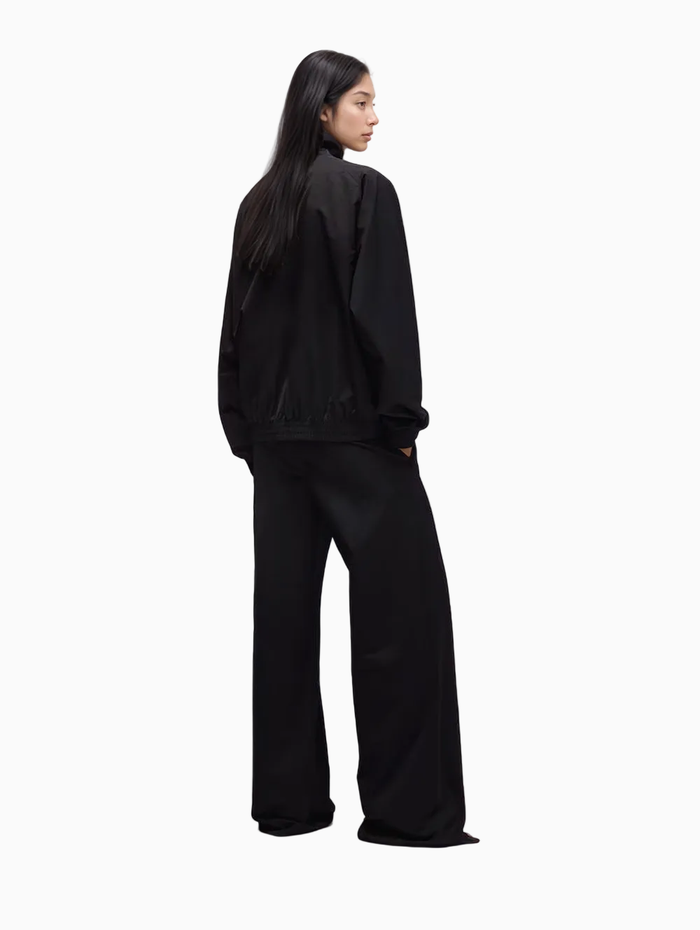 Technical twill bomber