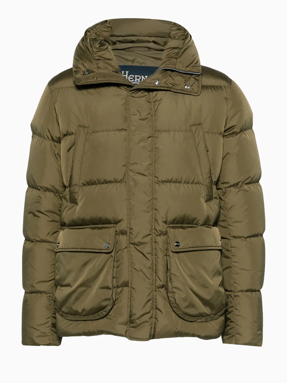Hooded puffer jacket