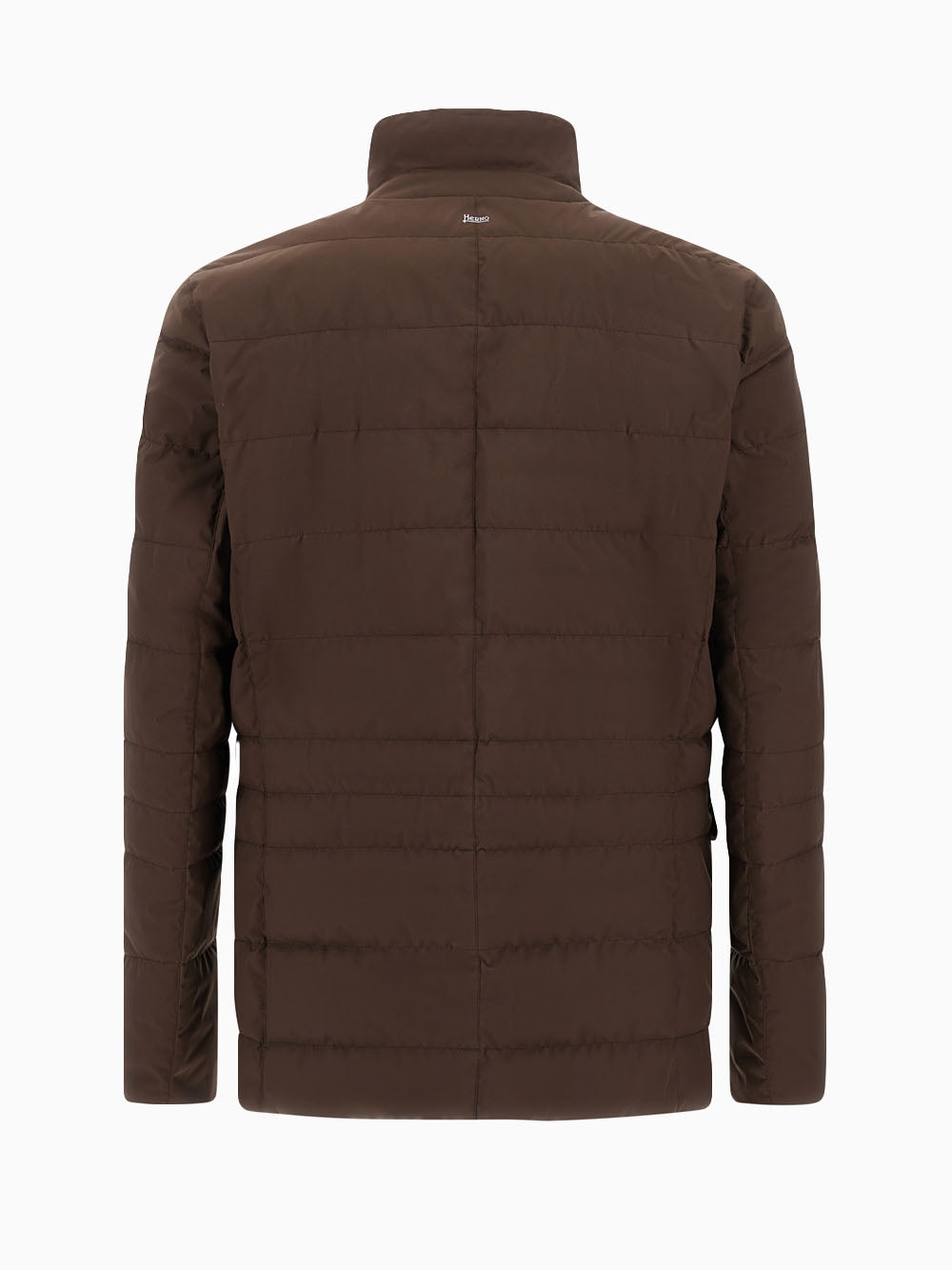 Single-breasted down jacket