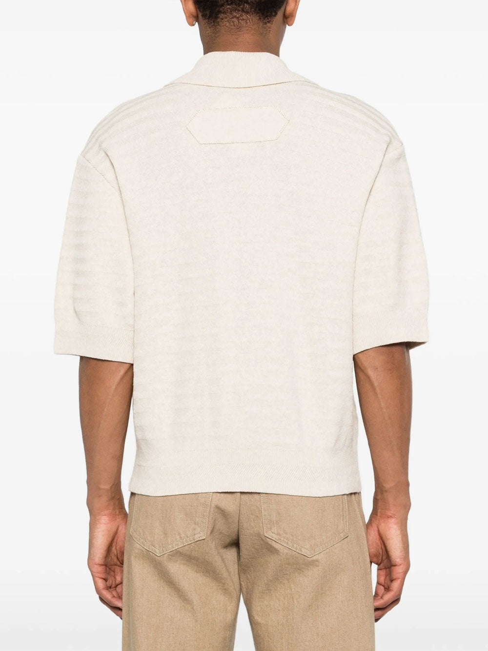 Polo de punto espiga