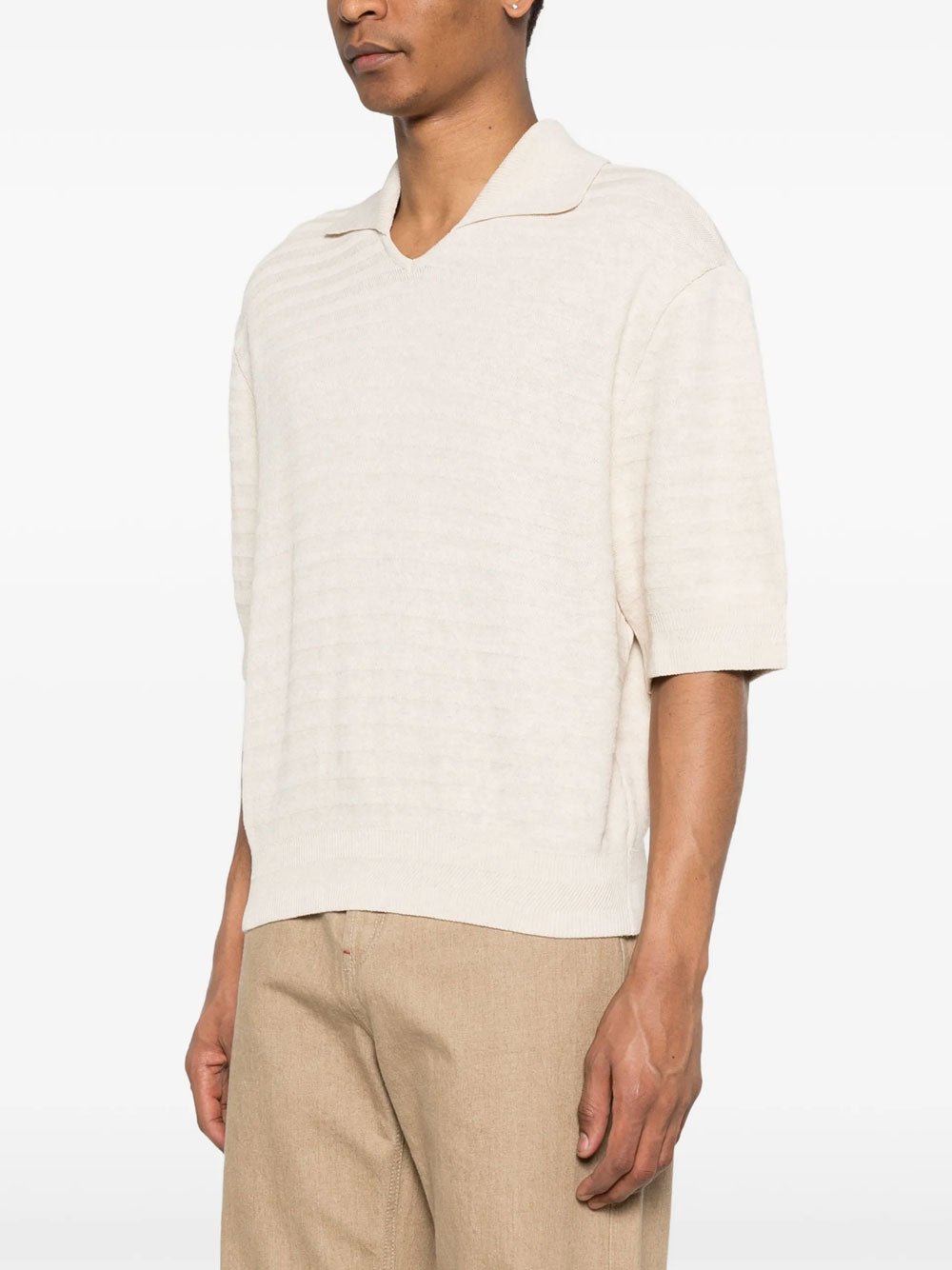 Polo de punto espiga