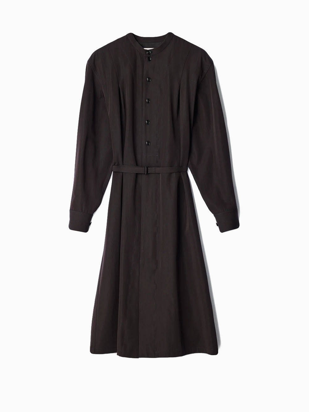 Belted midi dress