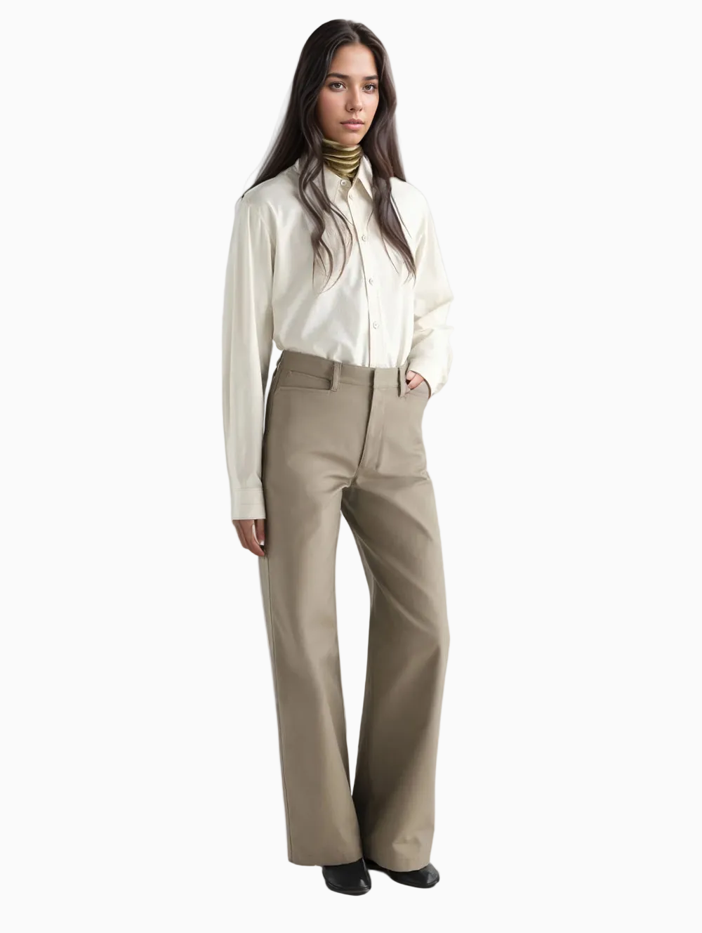 Taupe trousers