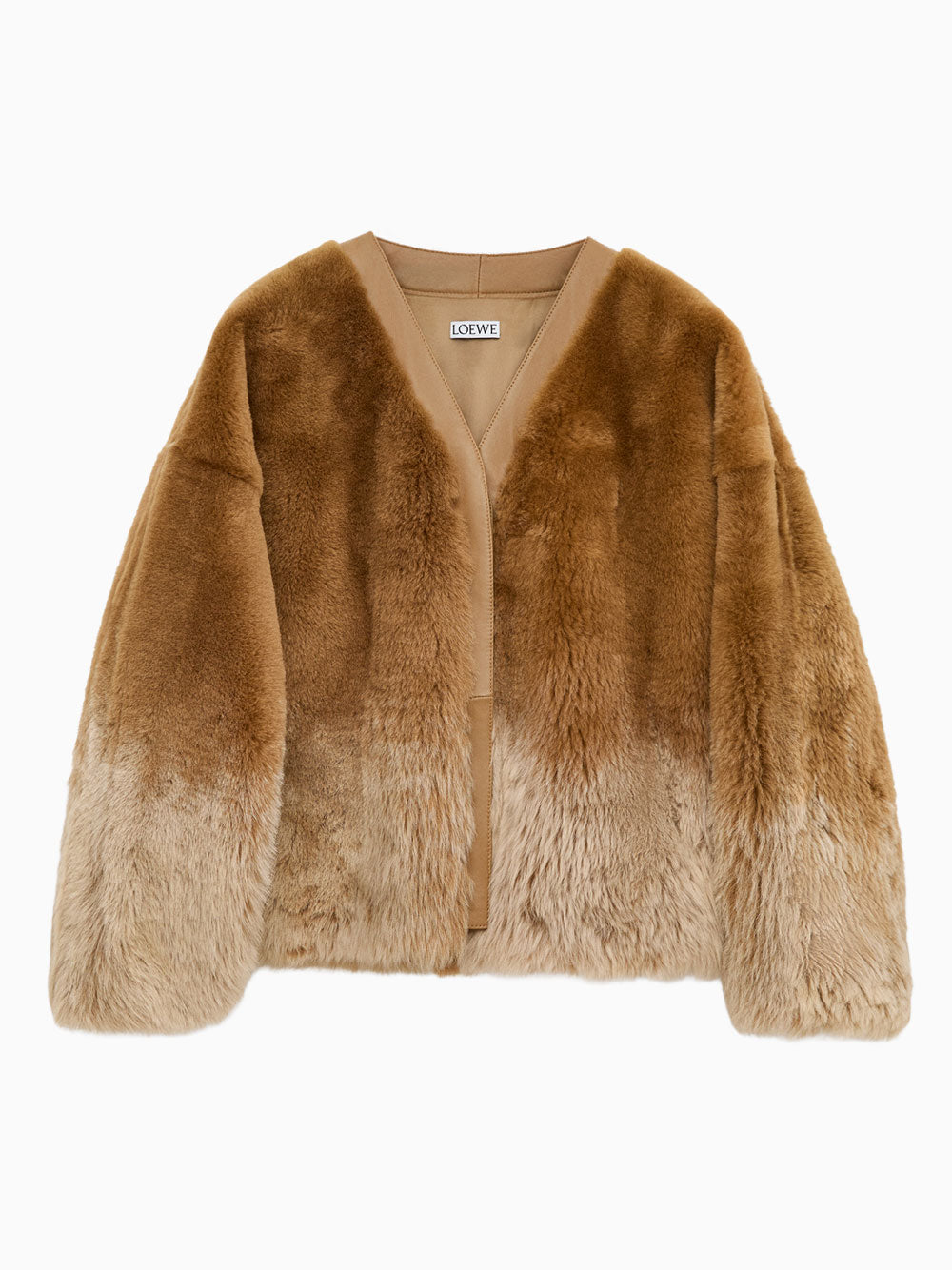 Cárdigan shearling