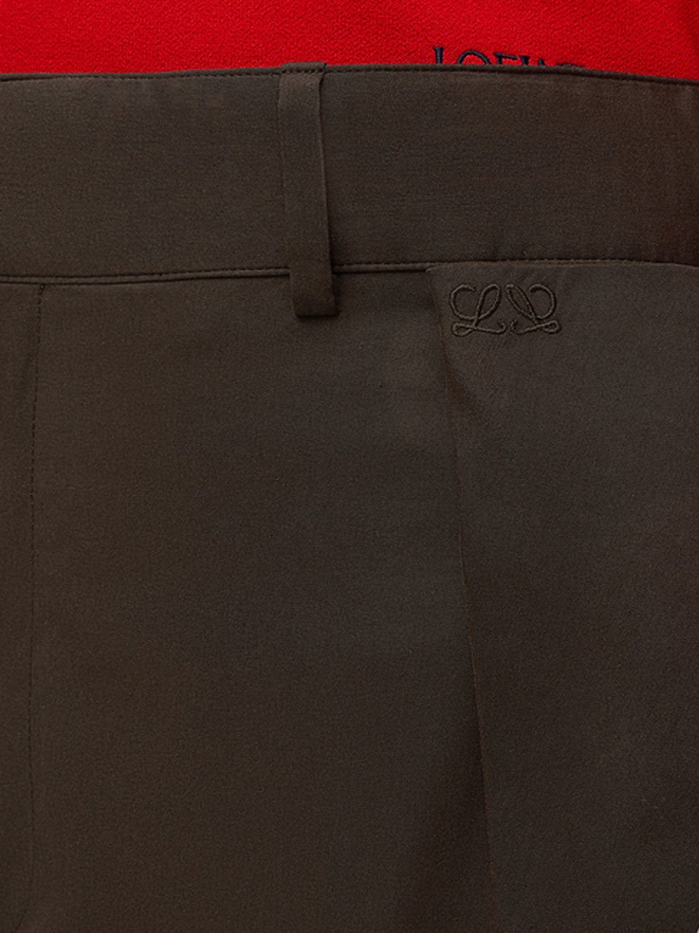 Wide leg trousers