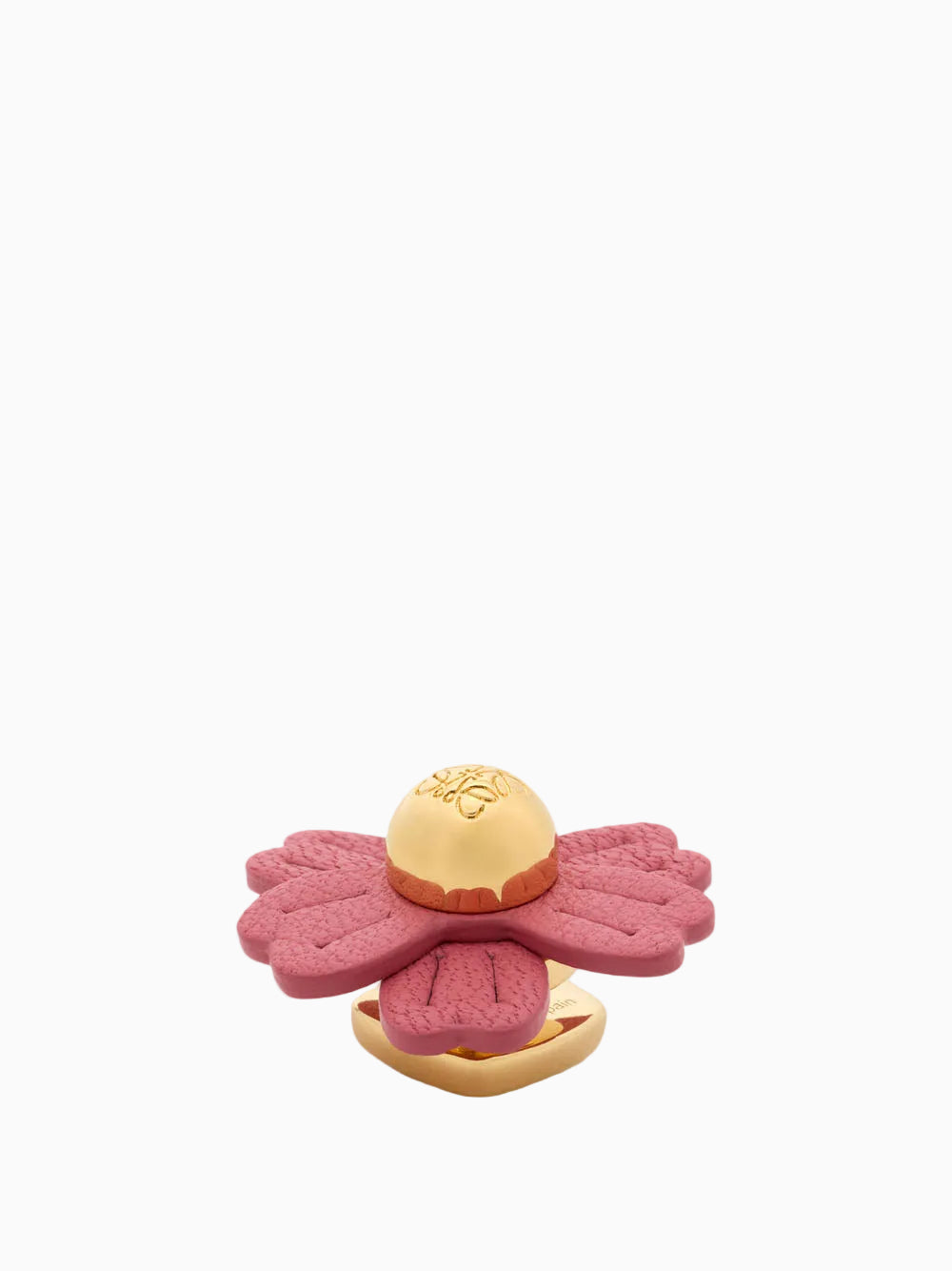 Pink flower pin