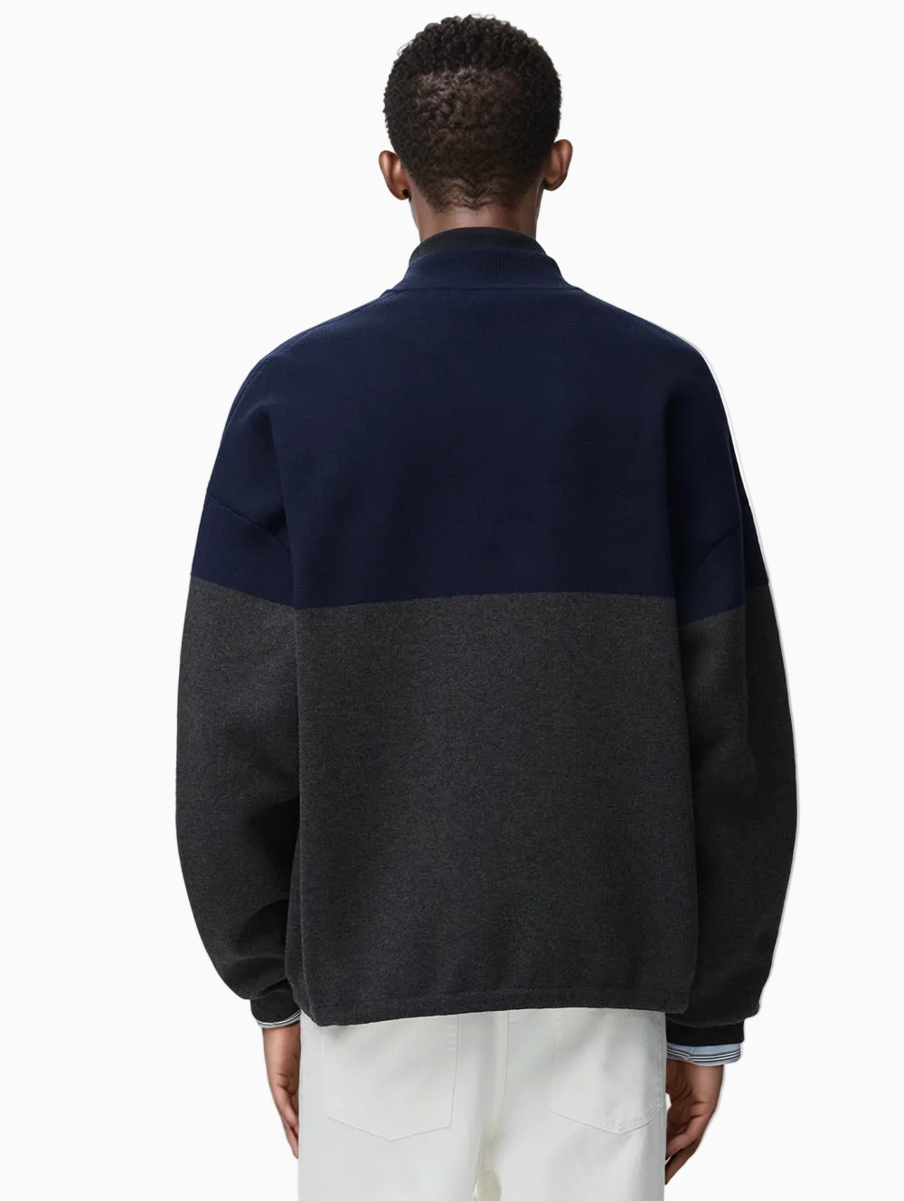 Two-toned cardigan