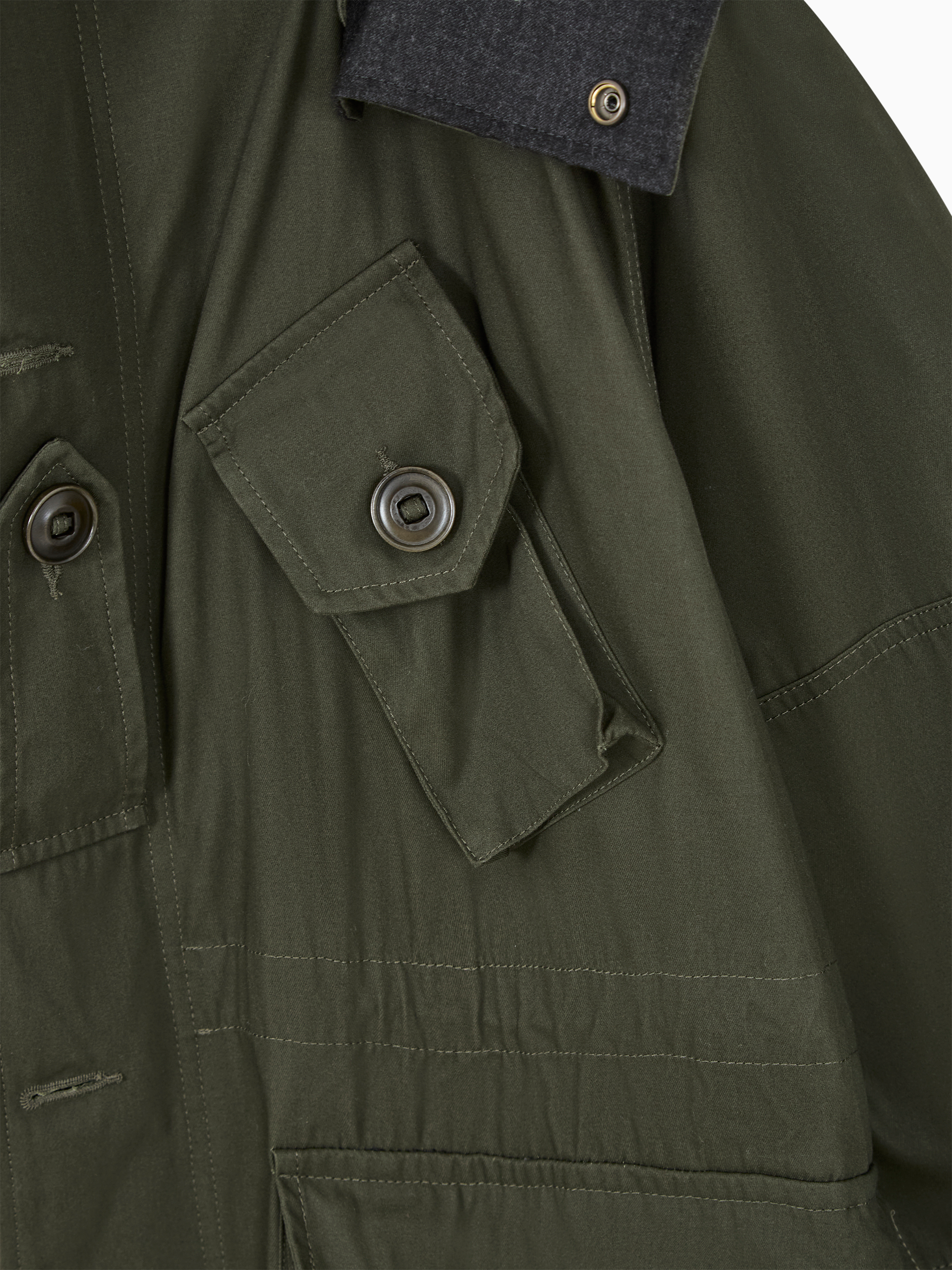 Parka with pockets