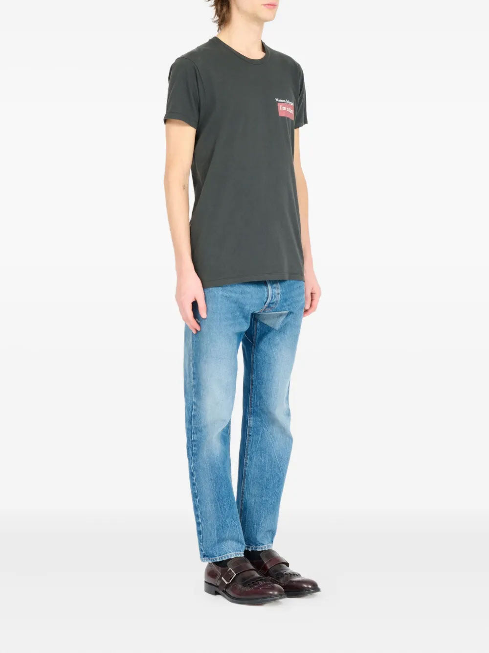 Slogan-print T-shirt