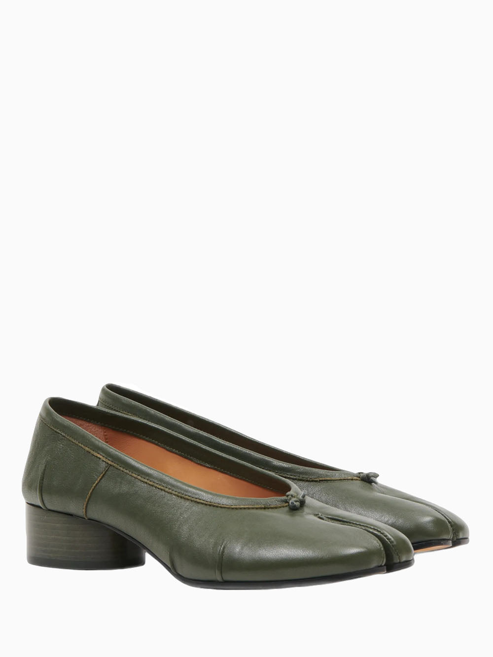 Heeled ballerinas