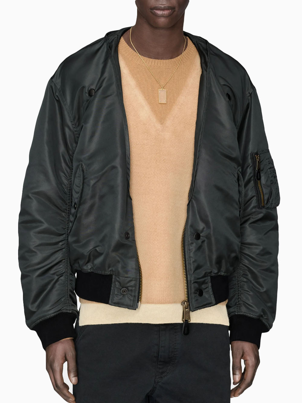 Bomber reversible