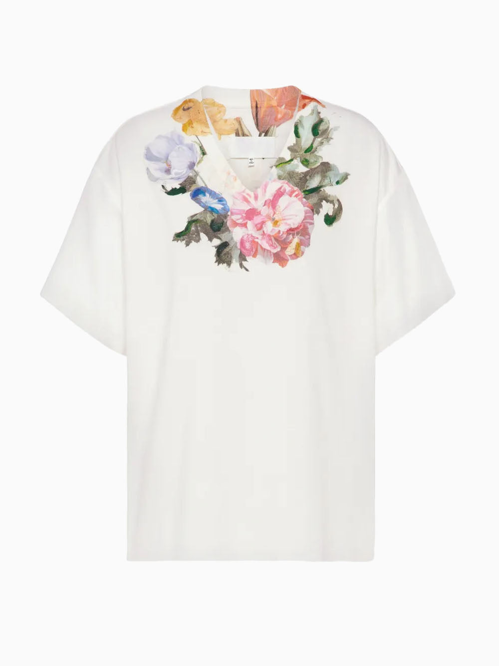 Camiseta con estampado floral