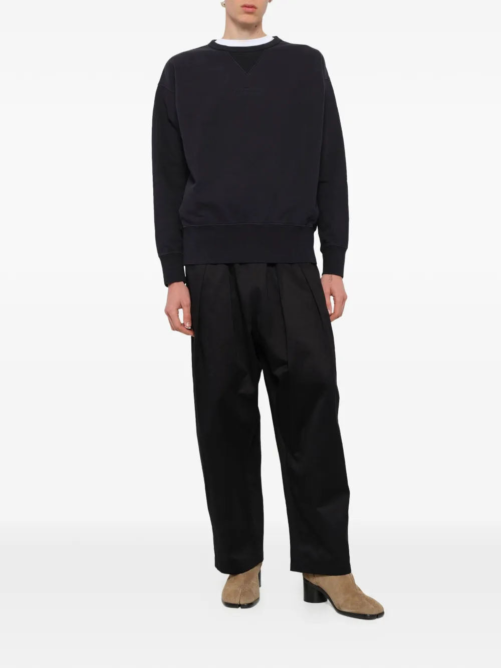 Crew-neck sweatshirt