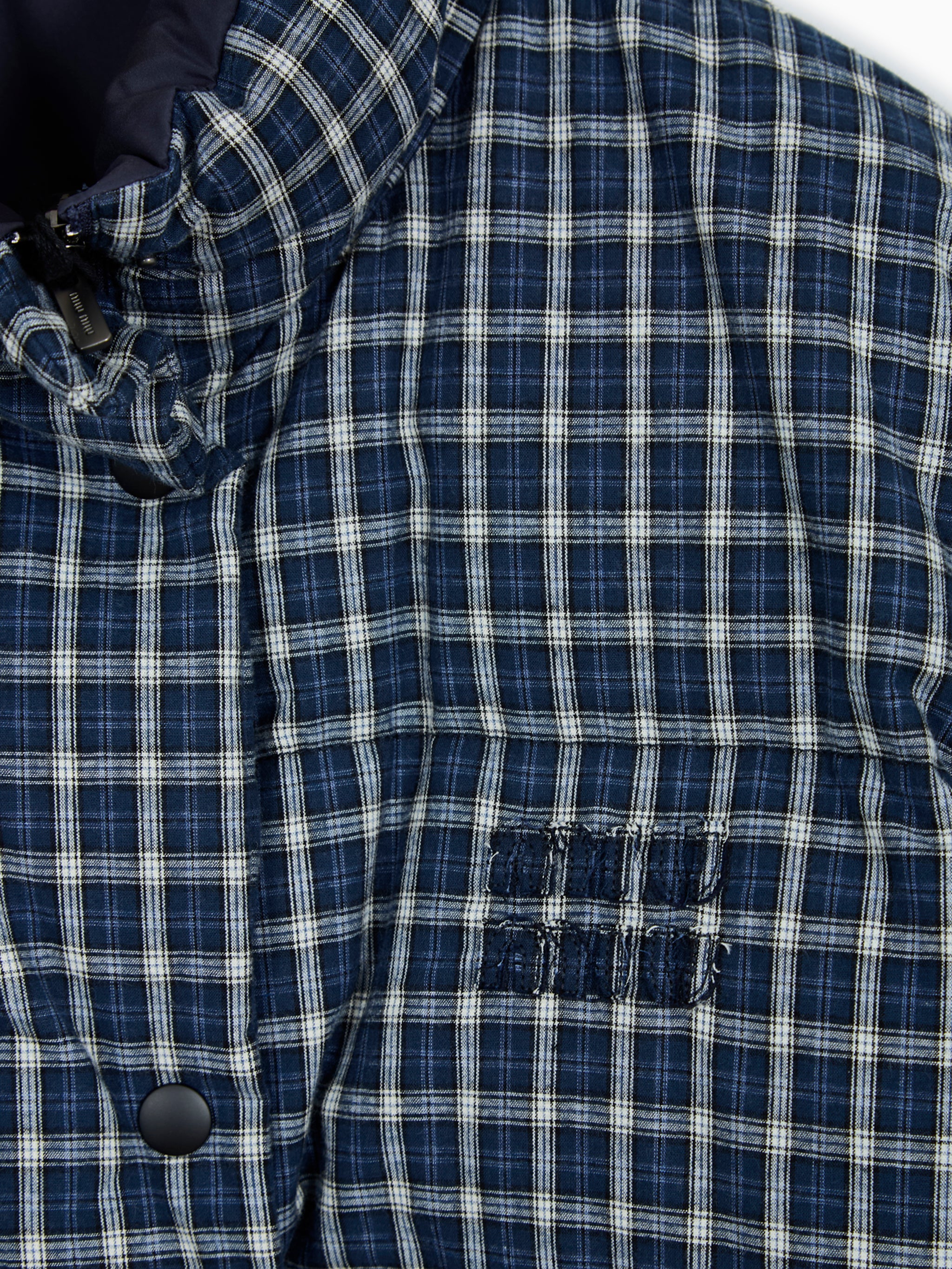 Reversible down jacket