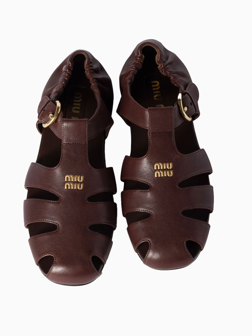 Ruches fisherman sandals