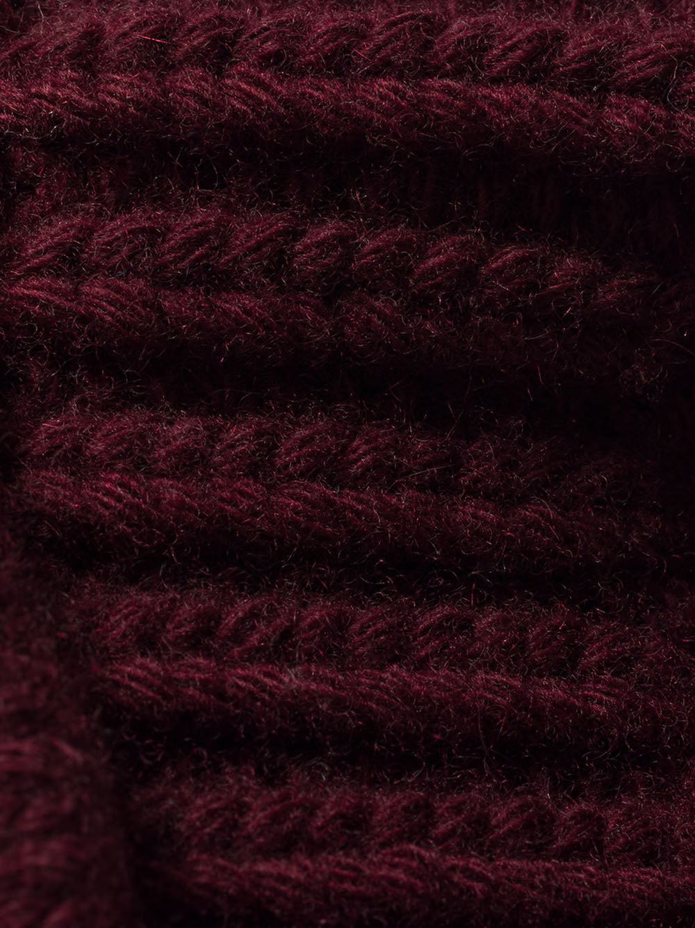 Burgundy hat