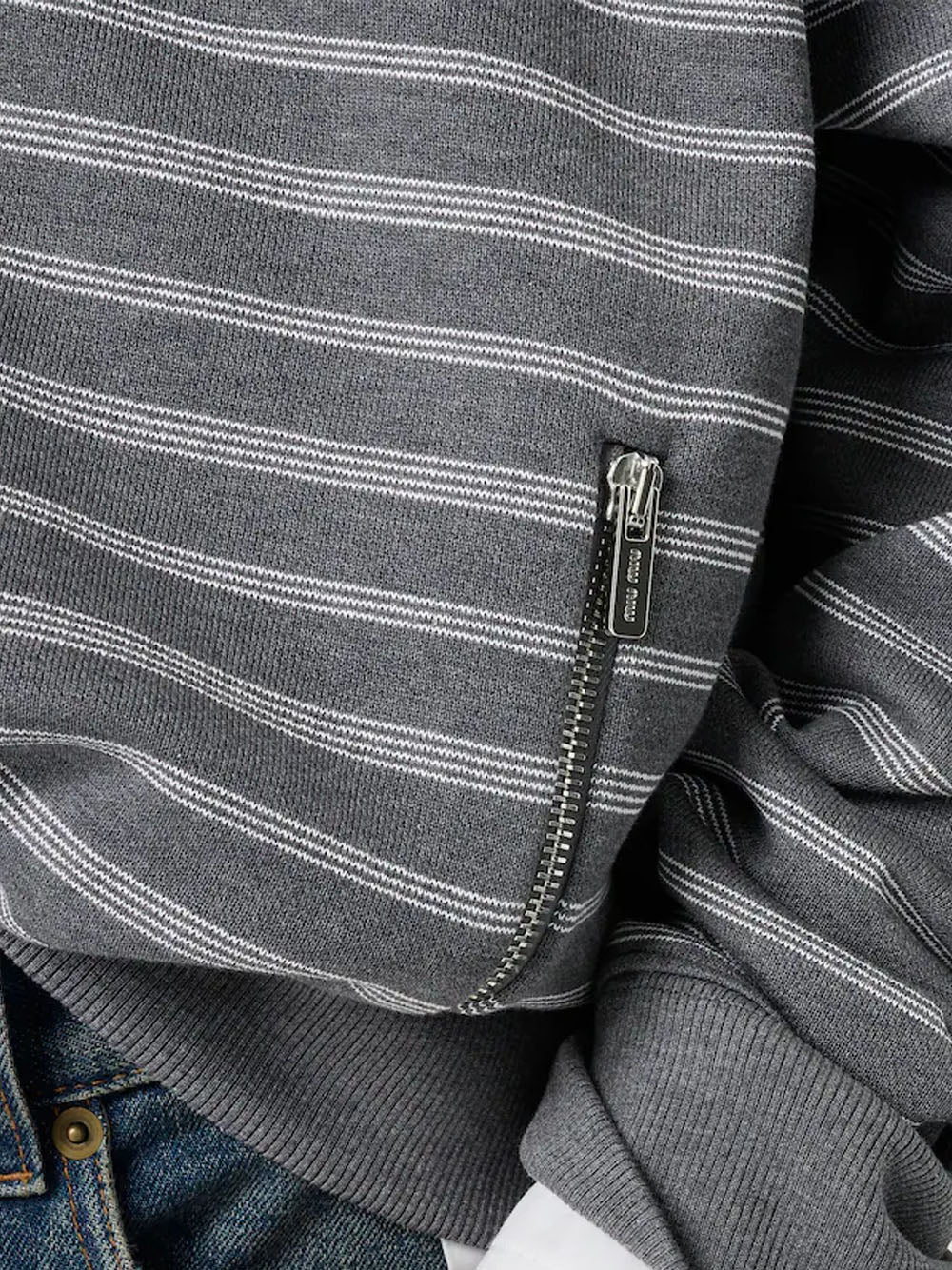 Striped sweatshirt