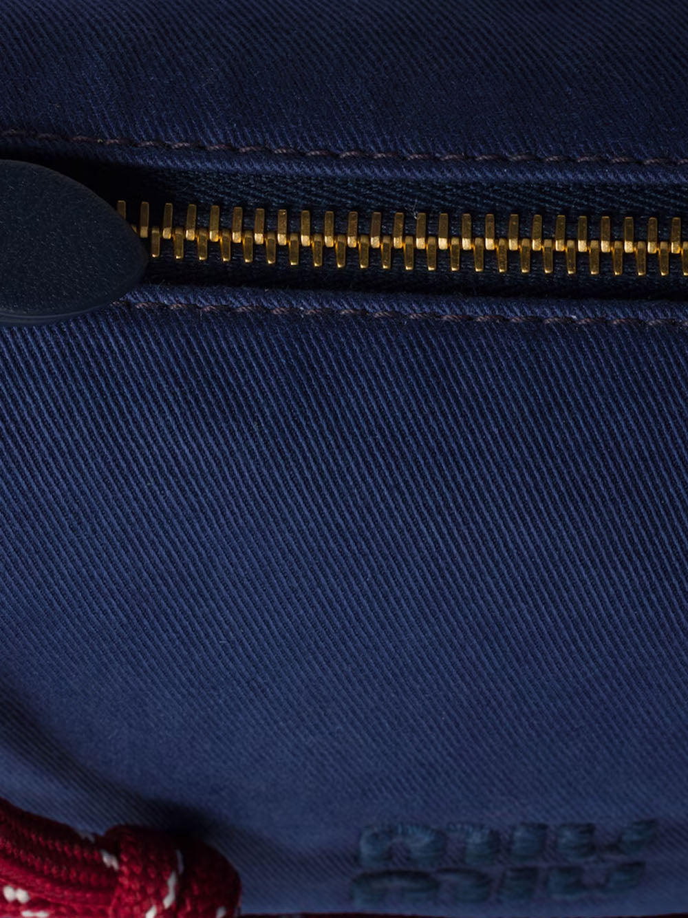Pouch de gabardina