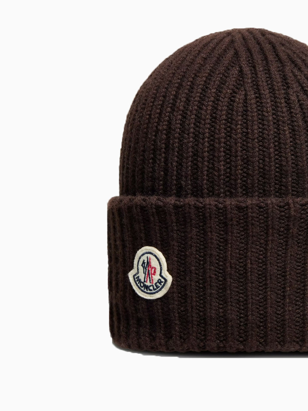 Gorro de punto marrón