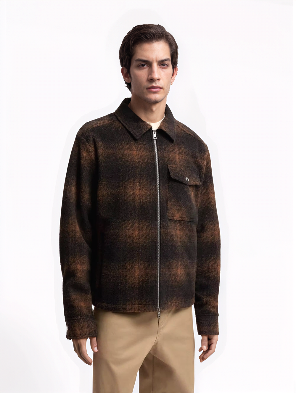 Sobrecamisa de cuadros