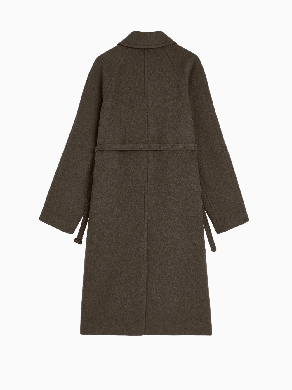 Curve shoulder coat
