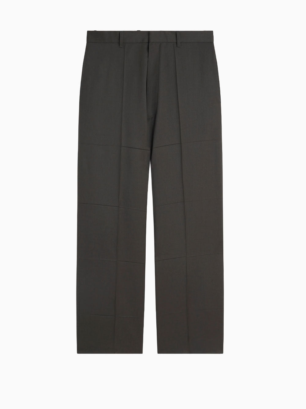 Pressed drop trousers
