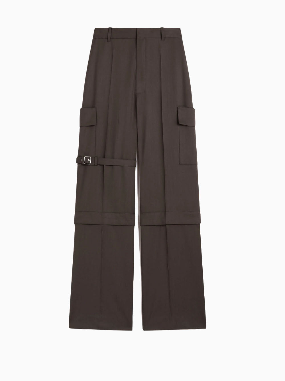 Strap cargo trousers