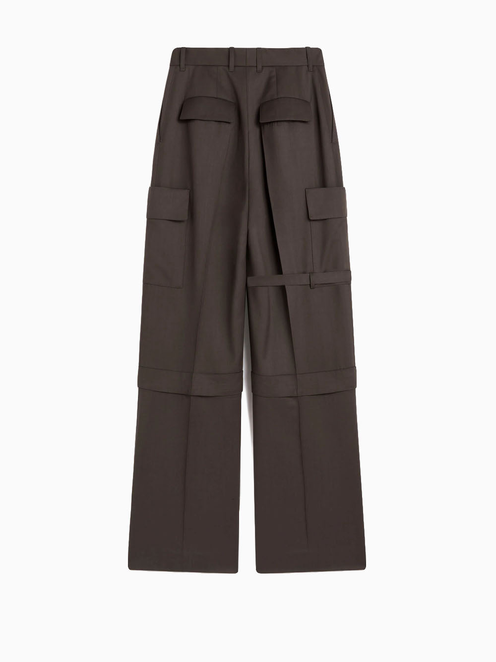 Strap cargo trousers