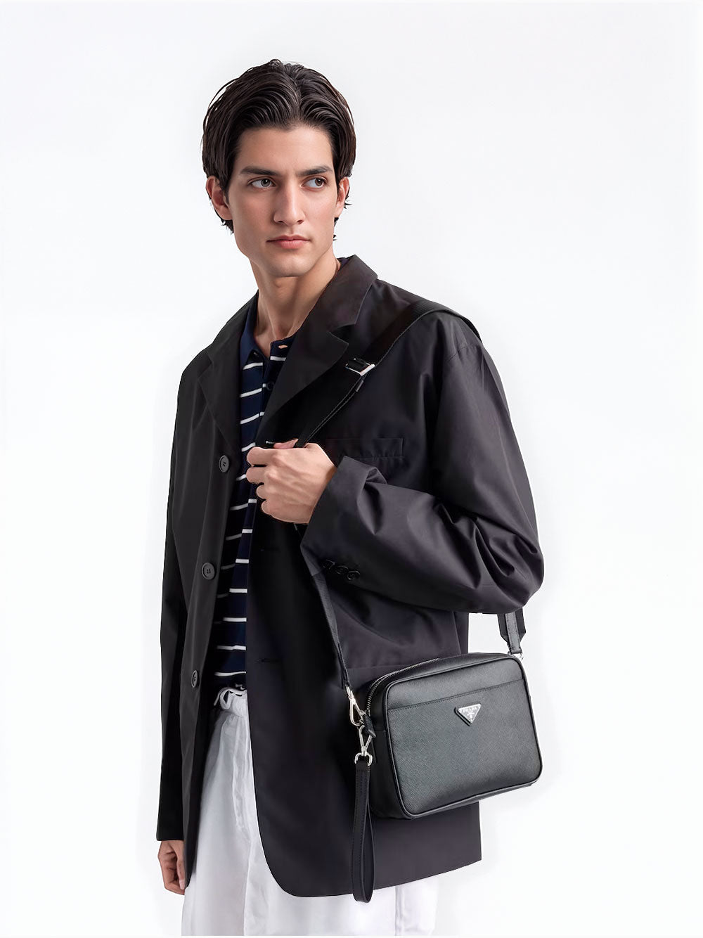 Saffiano shoulder bag
