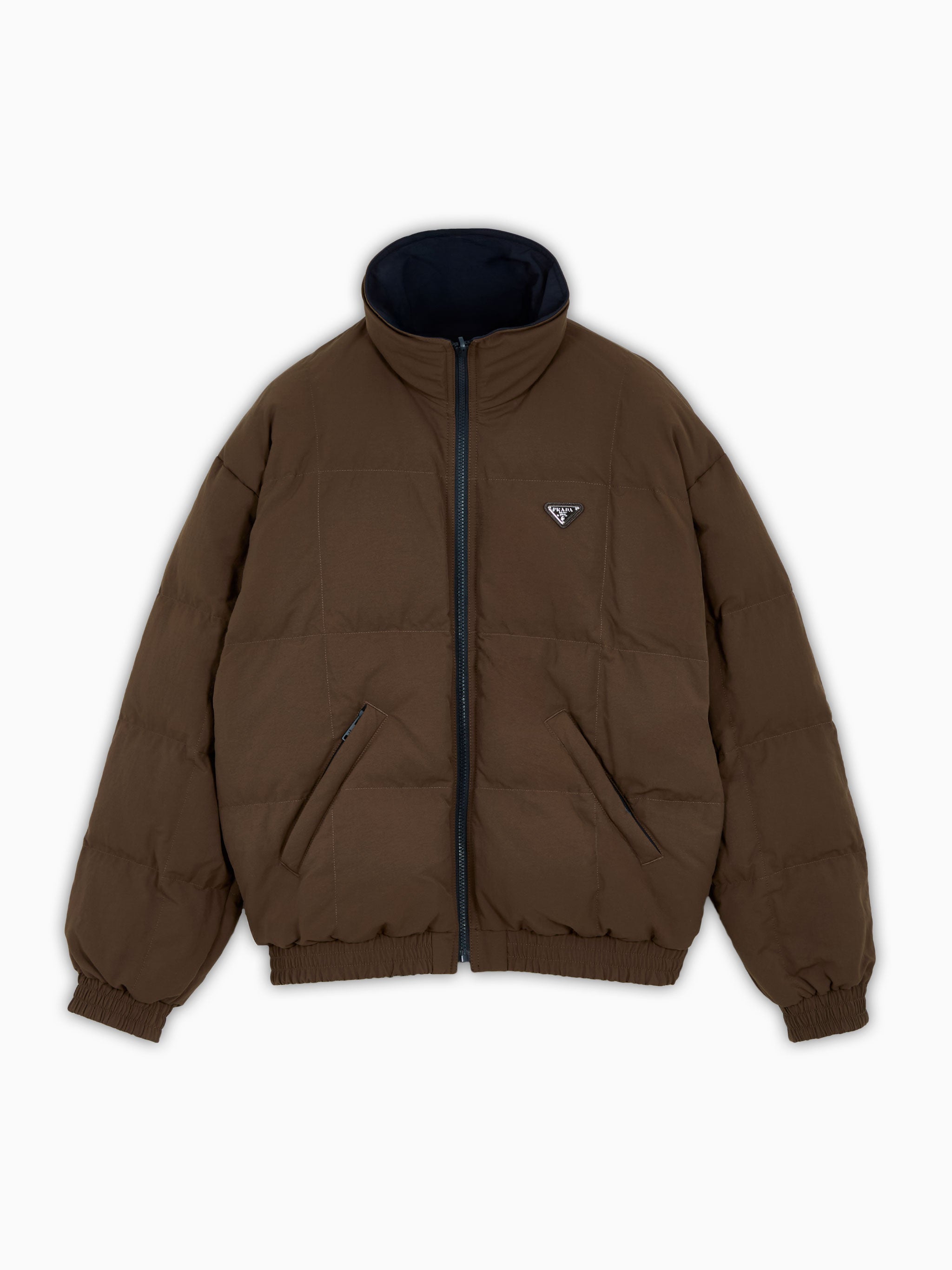 Reversible down jacket
