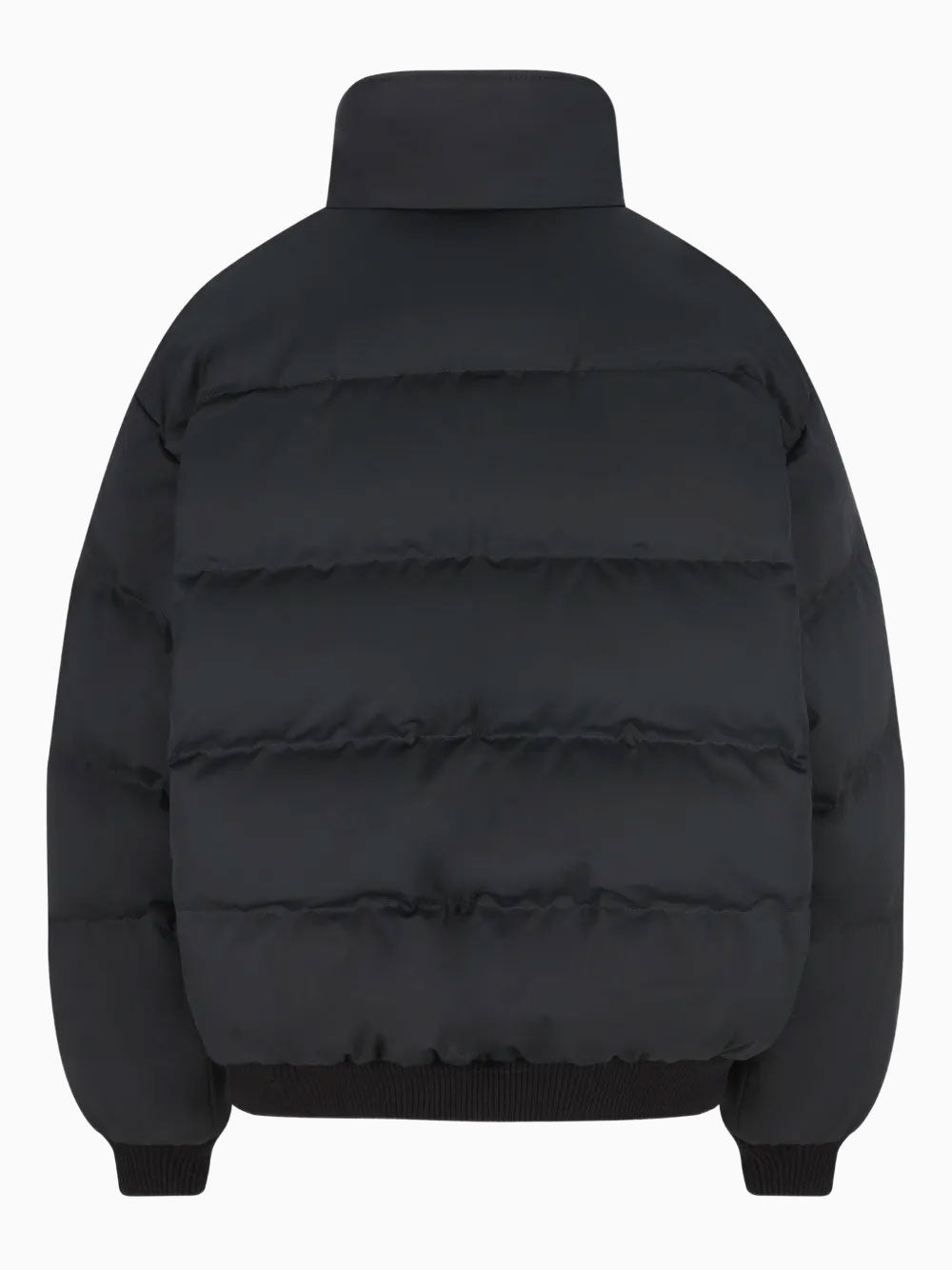 Down jacket with logo
