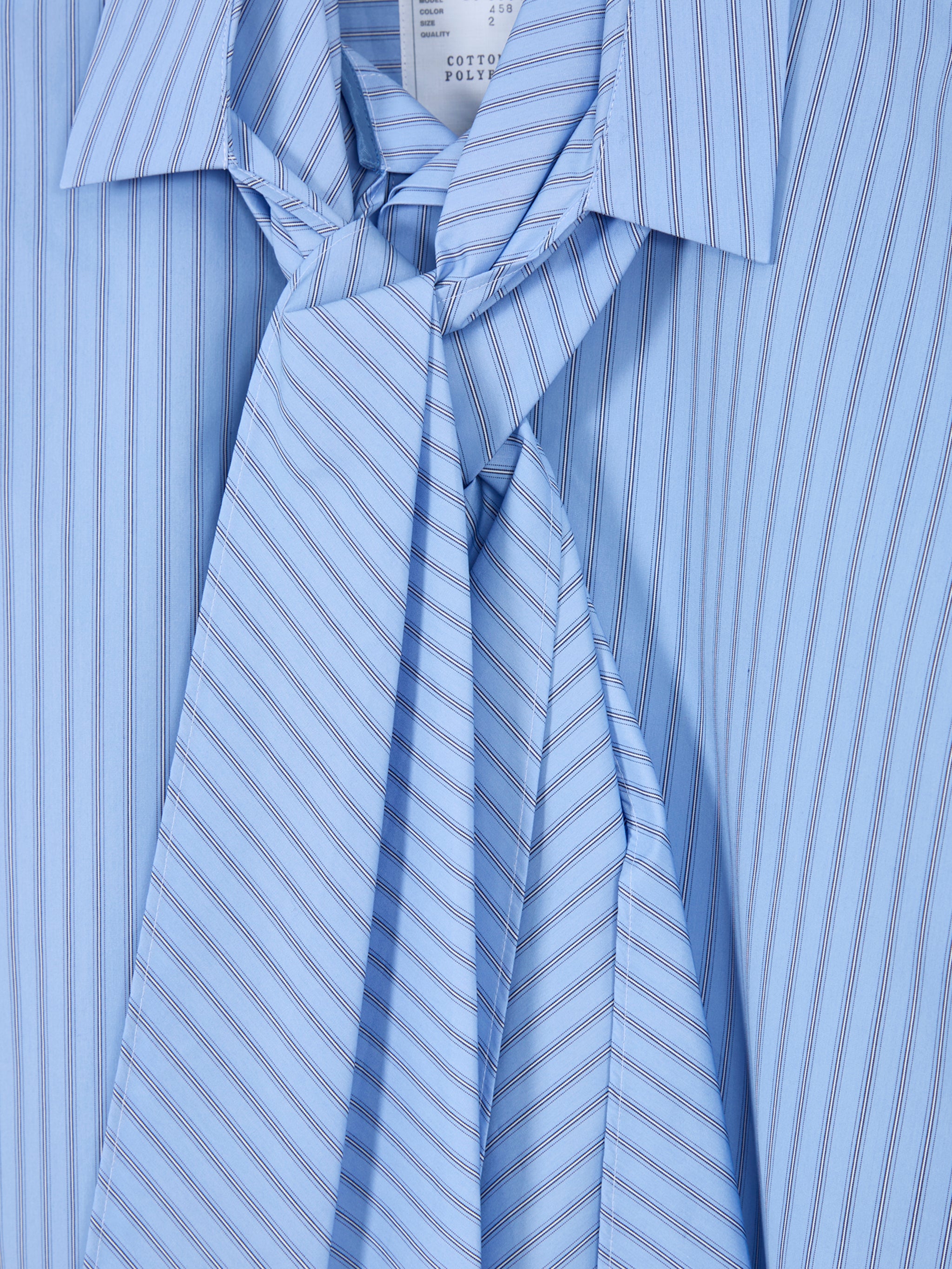 Shirt with a bow