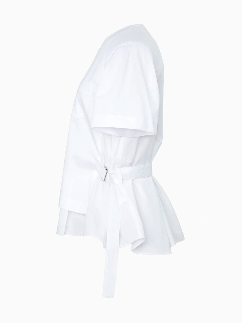 Poplin x cotton T-shirt