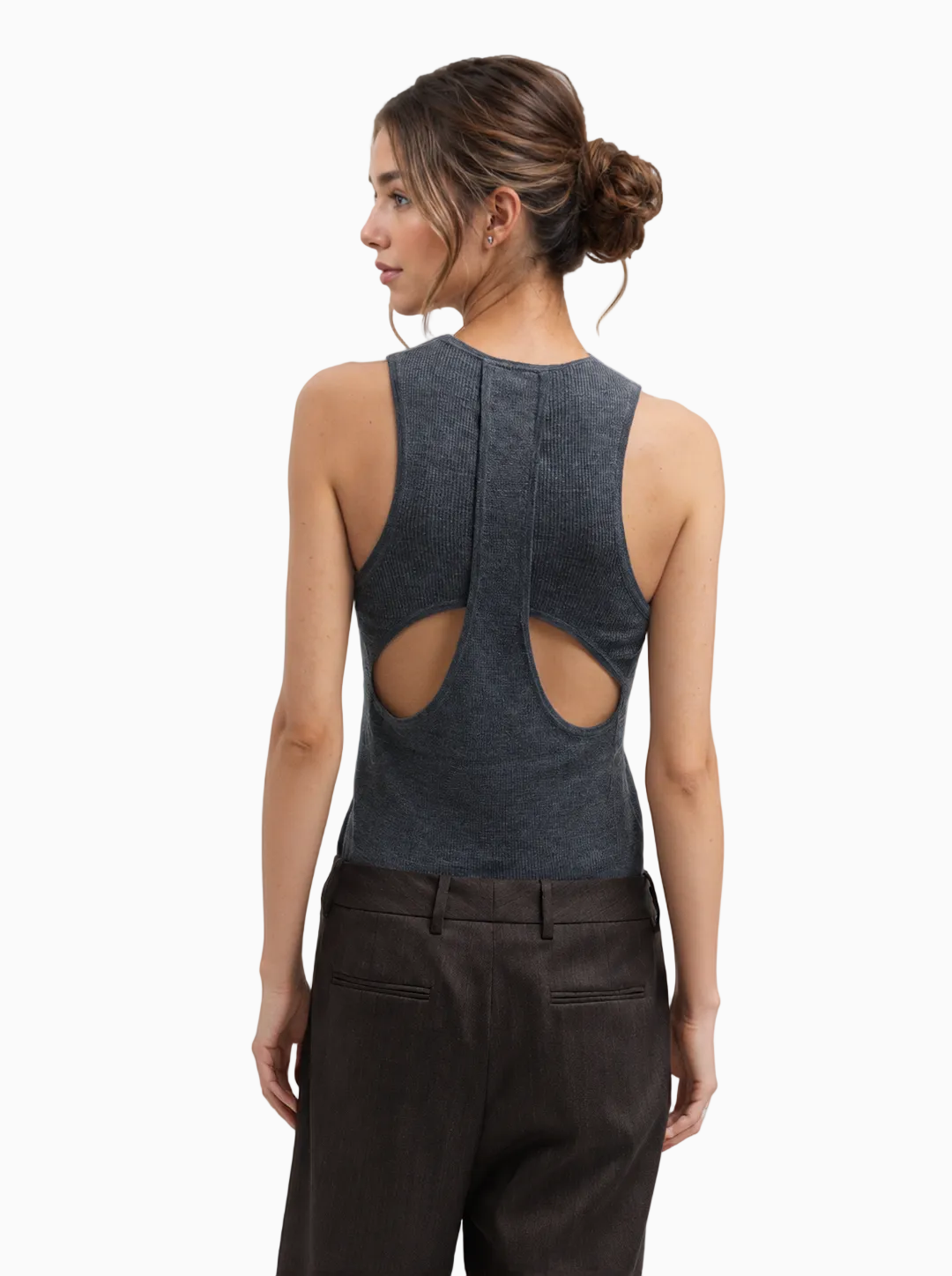 Grey tank top