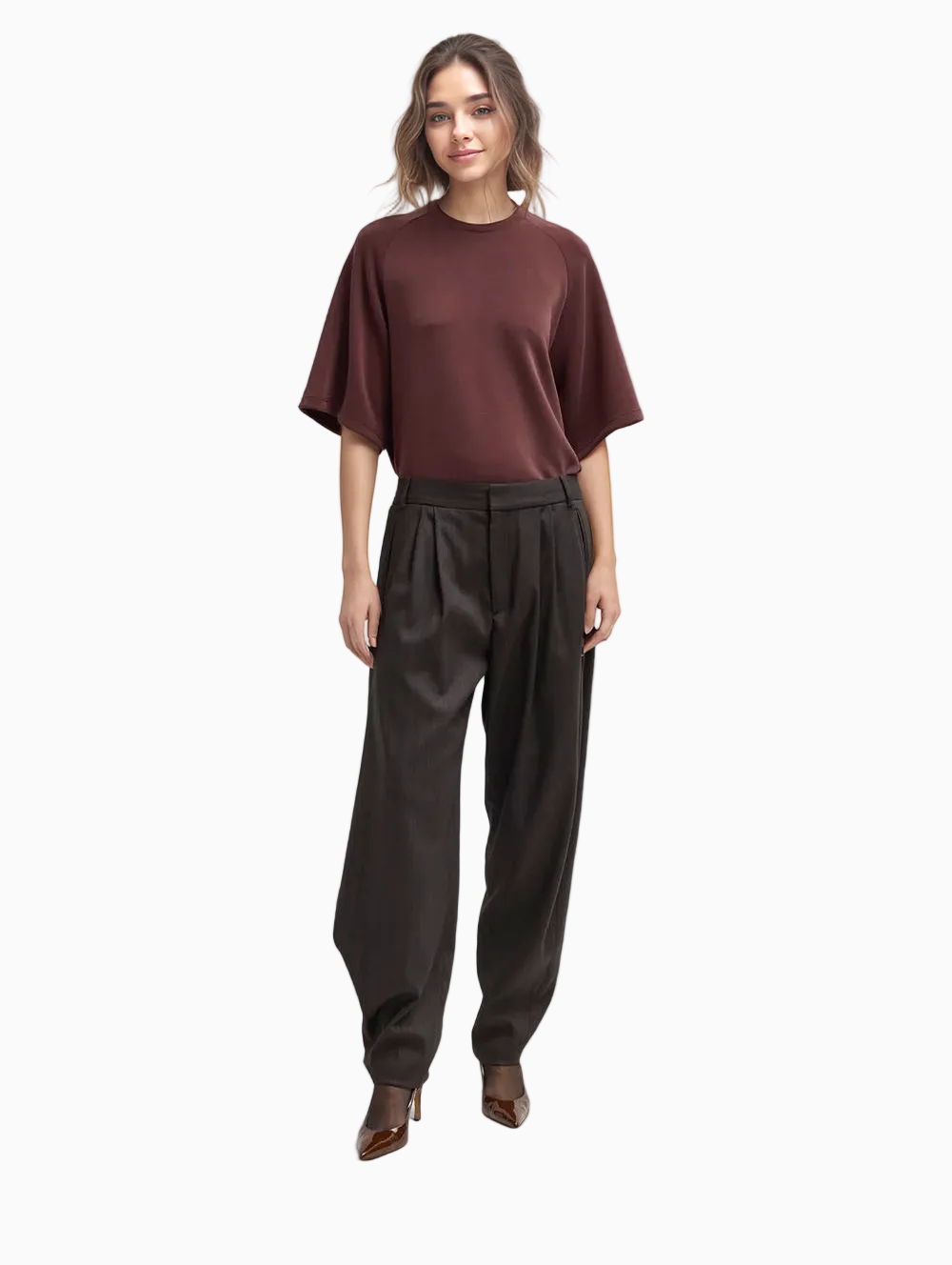 Herringbone trousers