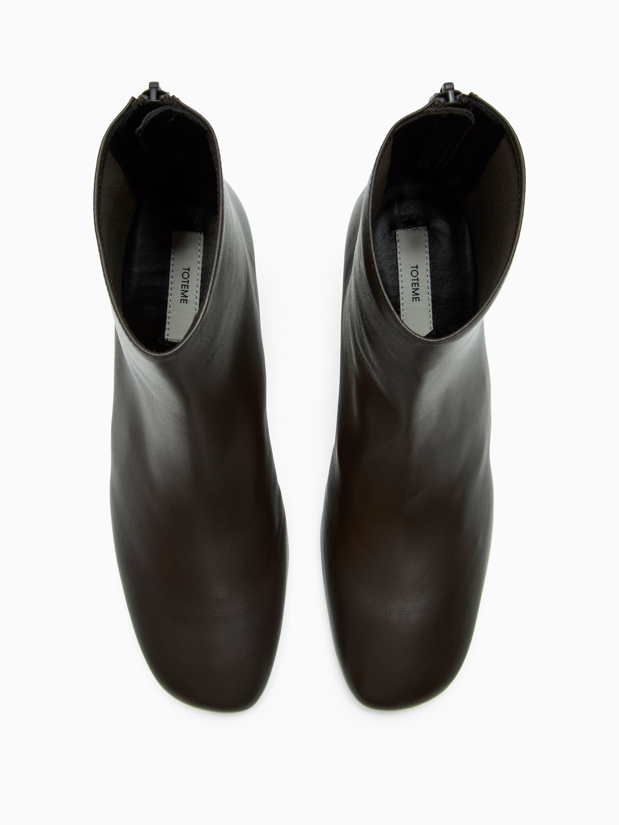 Soft nappa ankle boots